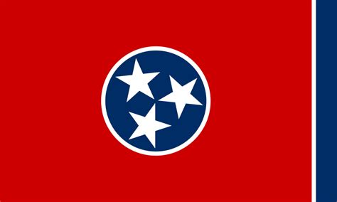 Tennessee flag color codes