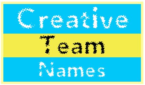 creative team names image - Sports Feel Good Stories