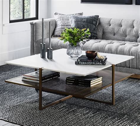 Hyla 41" Marble Coffee Table | Coffee table, Living room coffee table ...