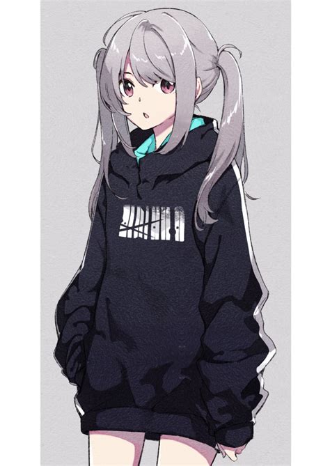 Oversized Hoodie [Original] : r/awwnime