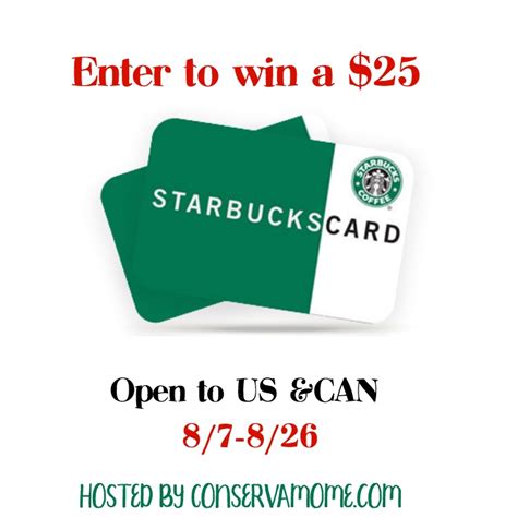 Win a $25 Starbucks Gift Card | Reviewz & Newz