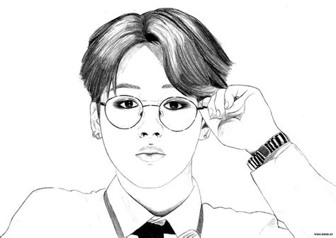 48+ Coloring Pages Bts Gif