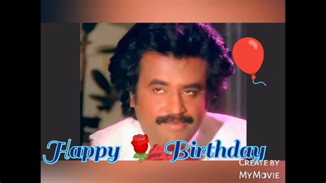 || Super Star || Rajinikanth || Birthday || Wishes | 12.12.2021 -" Happy🌹 Birthday Rajini Sir ...