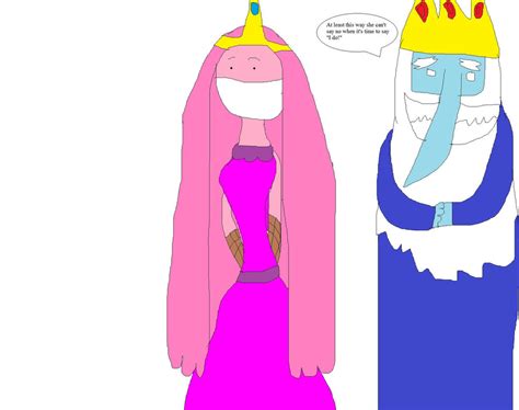 Ice King captures Princess Bubblegum by Koleyl on DeviantArt