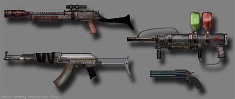 Serg's Art dump..: Fallout Weapon Concepts