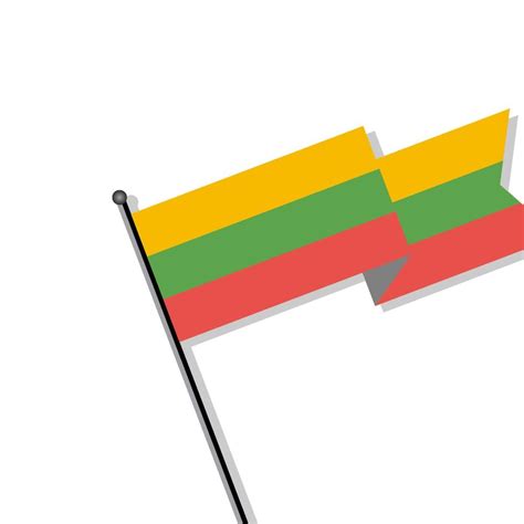 Illustration of Lithuania flag Template 13370618 Vector Art at Vecteezy