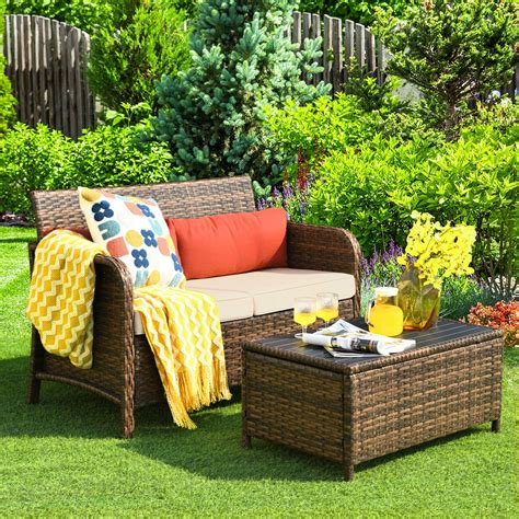 Outdoor Loveset Set Patio Furniture at Lowes.com