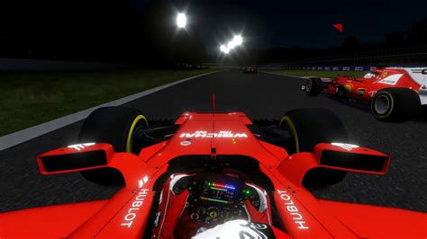 Assetto Corsa F1 Night Race with Track Lights - YouTube