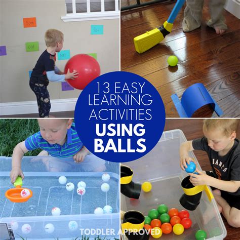 Toddler Approved!: 13 Simple Learning Activities Using Balls