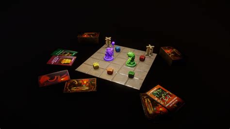 Dungeon and dragons board game - Download Free 3D model by Batuhan13 ...