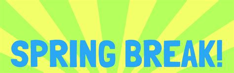 Free Clipart: Spring Break | Scout