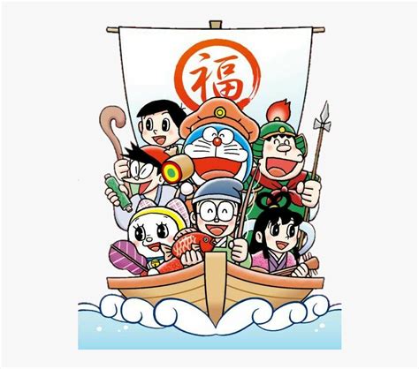 Chinesenewyear Newyear Doraemon - Doraemon Friends, HD Png Download - kindpng