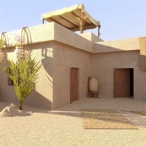 Ancient Egyptian House | CGTrader