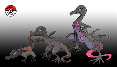 757 - 758 Salandit Line by InProgressPokemon on DeviantArt