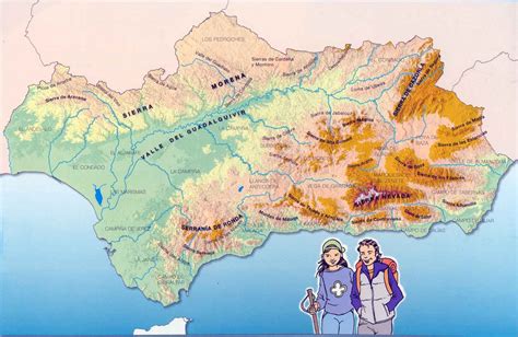 QUERER ES PODER 5ºC: RELIEVE Y RIOS DE ANDALUCÍA