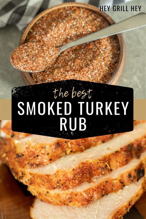 This Smoked Turkey Rub is the perfect combination of BBQ flavors and herbs. It was created ...