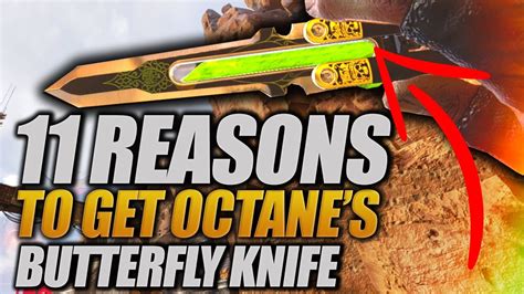 11 Reasons To Get Octane's Heirloom (Butterfly knife review apex) - YouTube