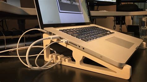 DIY Laptop Stand for $5 in Materials - Winston Moy | Diy laptop stand, Laptop stand, Diy laptop