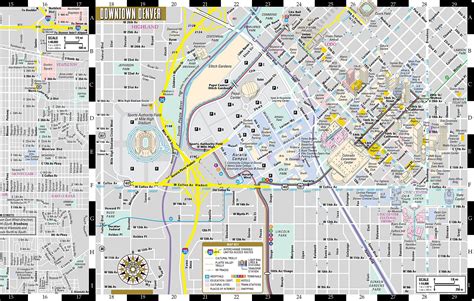 Denver Printable Map