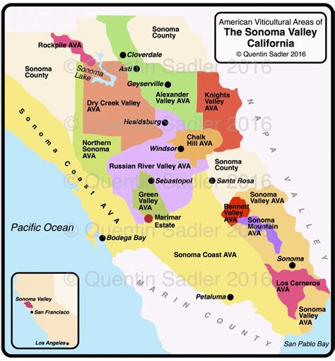 California Wine Country Map | Printable Maps