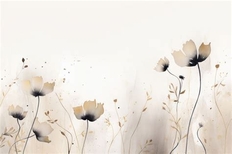 Wildflower watercolor backgrounds painting pattern. | Free Photo ...