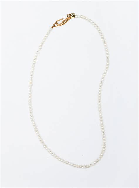 Irregular Pearls Necklace gold - Blue Billie