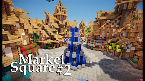 Minecraft Medieval Market Schematic