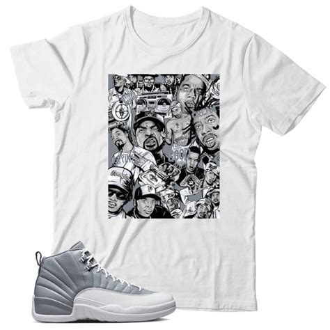 Jordan 12 Stealth Collection – Shirt Match Kicks