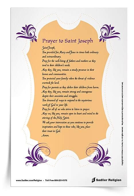 Saint Joseph Feast Day