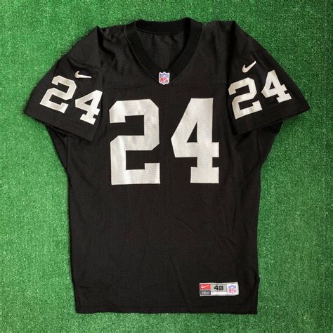 1998 Charles Woodson Oakland Raiders Authentic Nike NFL Jersey Size 48 ...