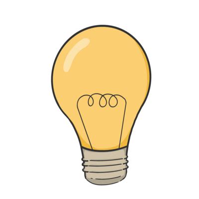 Light Bulb Cartoon PNGs for Free Download