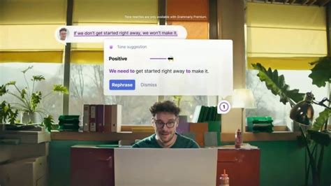 Grammarly TV Spot, 'Get Your Tone Just Right: Move Projects Forward ...