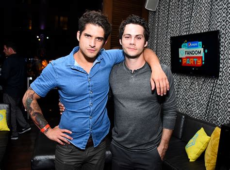 Tyler Posey and Dylan O'Brien from 2017 Comic-Con Parties | E! News