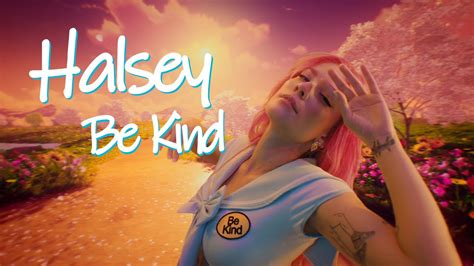 Marshmello & Halsey - Be Kind (LYRIC VIDEO!) - YouTube