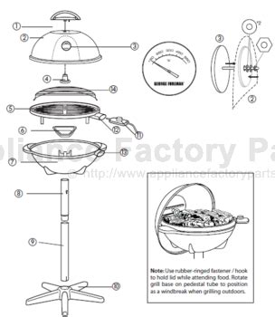 George Foreman GGR60 • BBQ Parts World