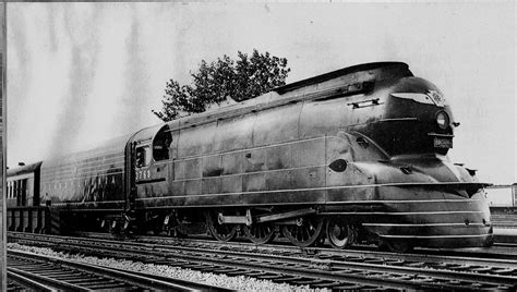 PRR , No.3768 , class K4 , 4-6-2 , streamlined in 1938 , for the ...