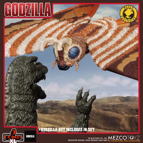 5 Points XL Mothra vs. Godzilla (1964) | Figures.com