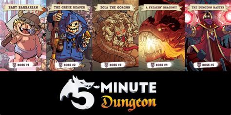 Kickstarter Tabletop Alert: '5-Minute Dungeon' - GeekDad