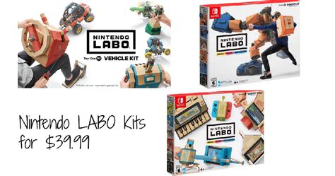 Nintendo LABO Kits for $39.99 :: Southern Savers