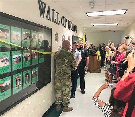 McIntosh High in Peachtree City creates ‘Wall of Honor’ - The Citizen