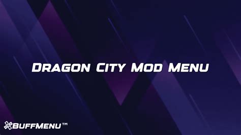 Dragon City Mod Menu - Buff Menu™