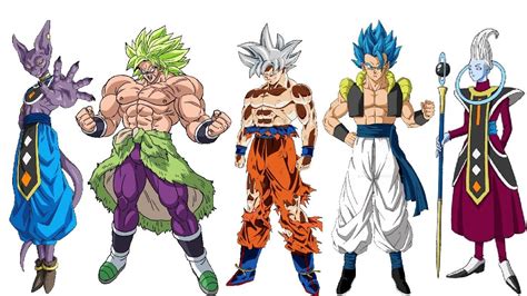 Dragon Ball Super Characters Art