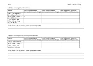 12 Chemistry chapter 3 quiz 2 - Name: - Studocu