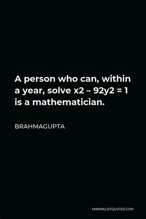 Brahmagupta Quotes | Minimalist Quotes