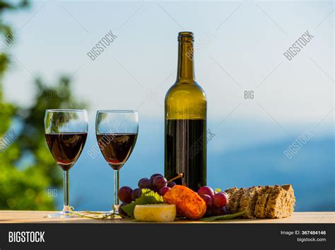 Wine Bottle, Grapes, Image & Photo (Free Trial) | Bigstock