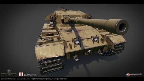 World of Tanks Caernarvon HD model new turret - MMOWG.net