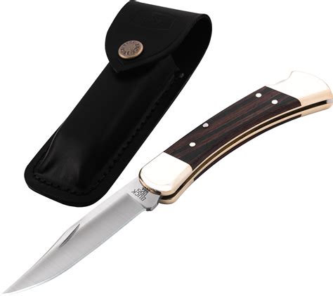 Buck Knives 0110BRS 110 Famous Folding Hunter Knife with Genuine Leather Sheath 731244852321 | eBay