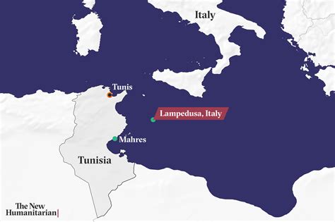 tunisia-lampedusa-italy-map.jpg | Migration, -Why people move, -Risky ...