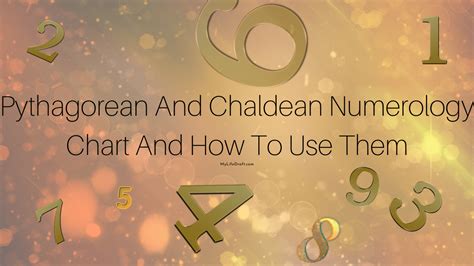 How to Use the Chaldean Numerology Chart for Guidance – MyLifeDraft