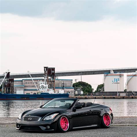 Modified & Stanced Infiniti G37 Hard Top Convertible From Japan ...